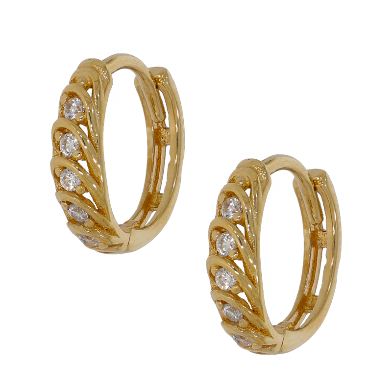 Cercei, Aur Galben, 14 k, 1.09 gr, Cod Produs: 696301 - Tezaurshop.ro